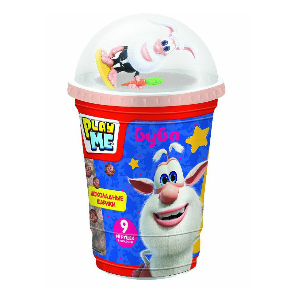 

Шоколадные шарики Play Me с игрушкой 50 г в ассортименте