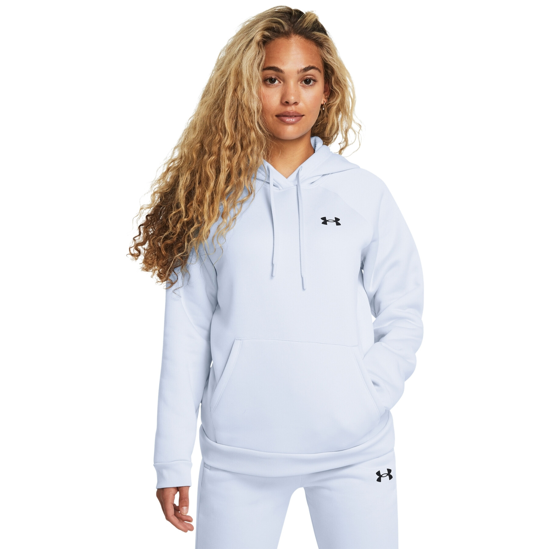 Толстовка женская Under Armour 1386507 голубая XS