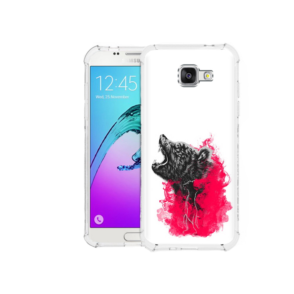 

Чехол MyPads Tocco для Samsung Galaxy A5 (2016) медведь в дымке (PT25252.581.463), Прозрачный, Tocco