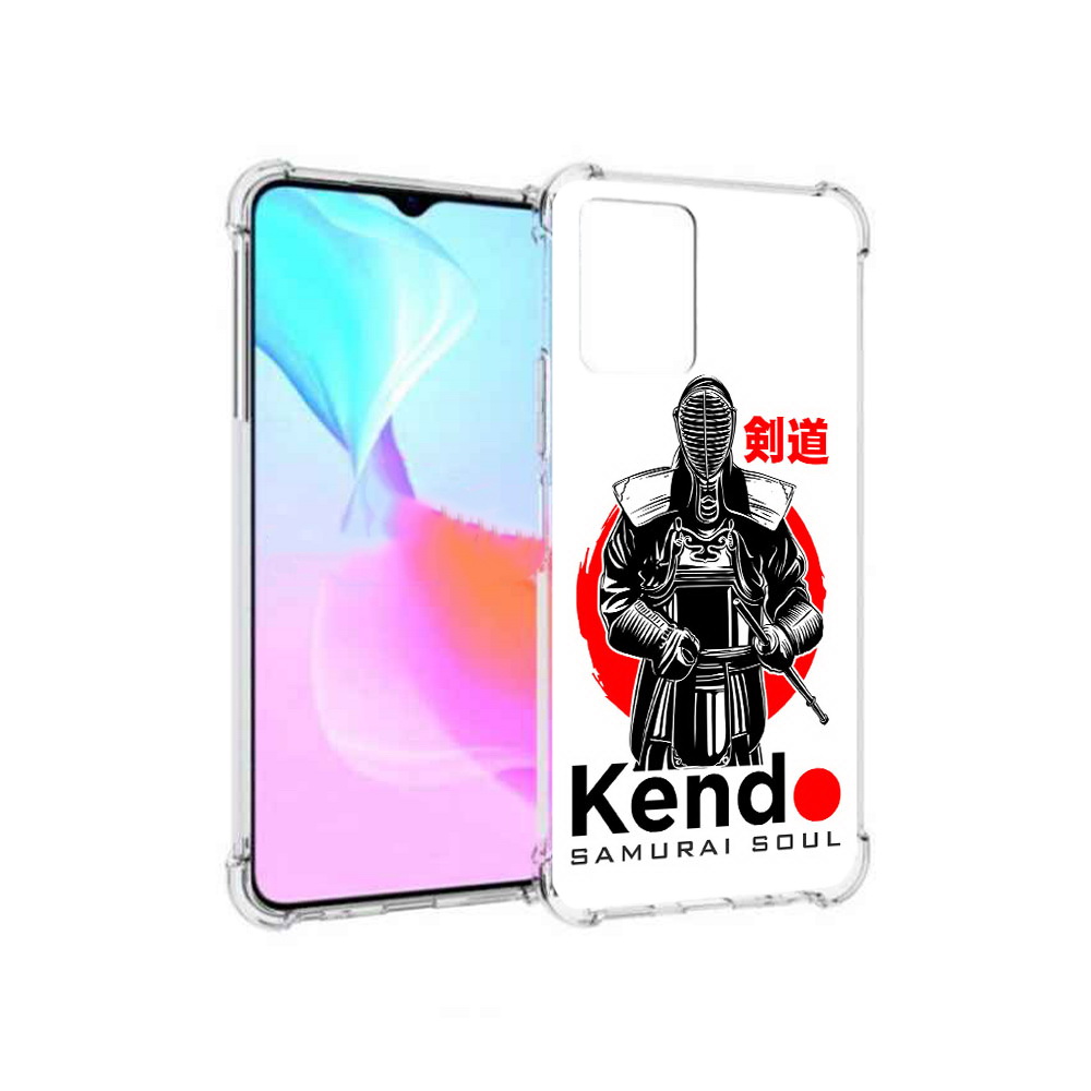 

Чехол MyPads Tocco для Vivo Y33s рисованый самурай (PT226981.417.581), Прозрачный, Tocco