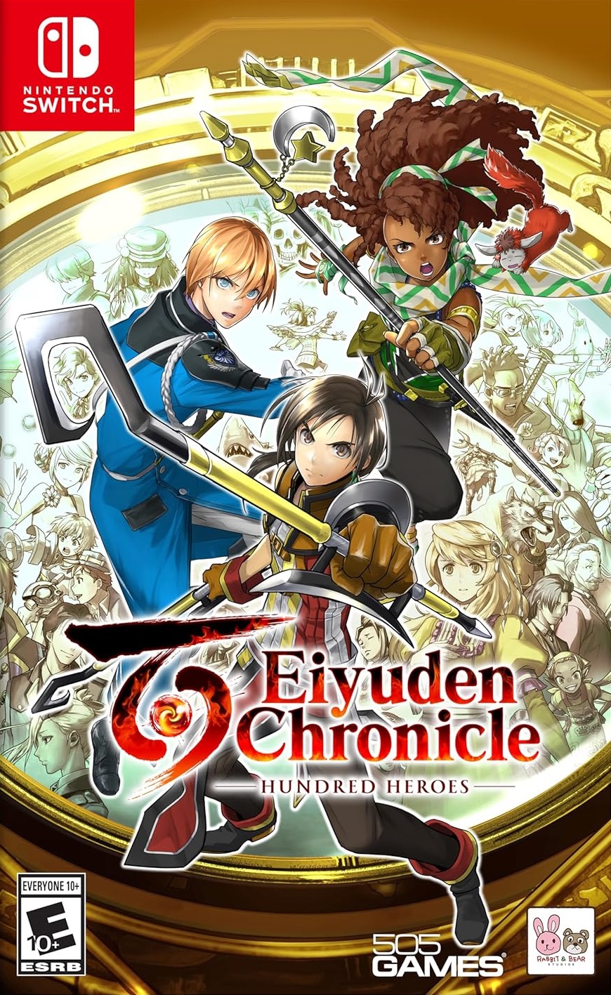 

Игра Eiyuden Chronicle: Hundred Heroes (Nintendo Switch, русские субтитры), Eiyuden Chronicle: Hundred Heroes