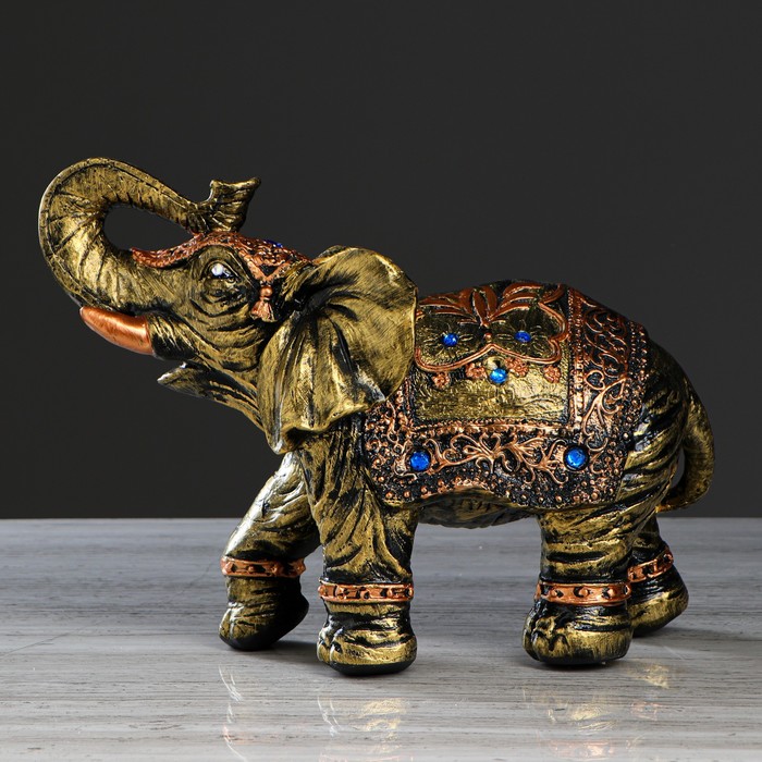 фото Статуэтка "слон классный", бронза, гипс, 26 см, микс premium gips