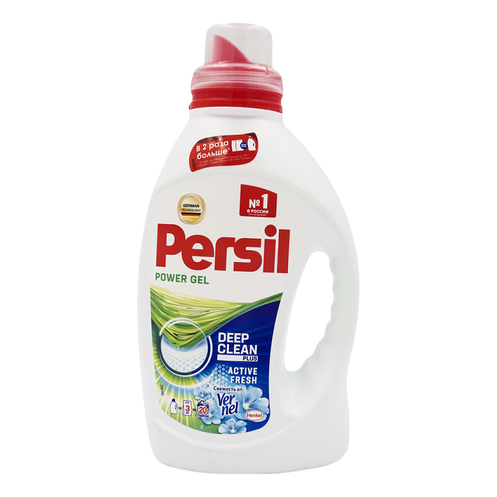 фото Гель для стирки persil свежесть от vernel 1,3 л