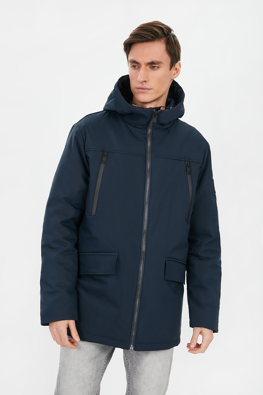 

Куртка мужская Baon B531021 синяя 3XL