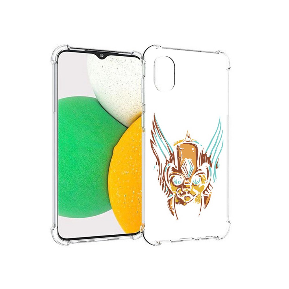 

Чехол MyPads Tocco для Samsung Galaxy A03 Core тор абстракция (PT224480.538.644), Прозрачный, Tocco