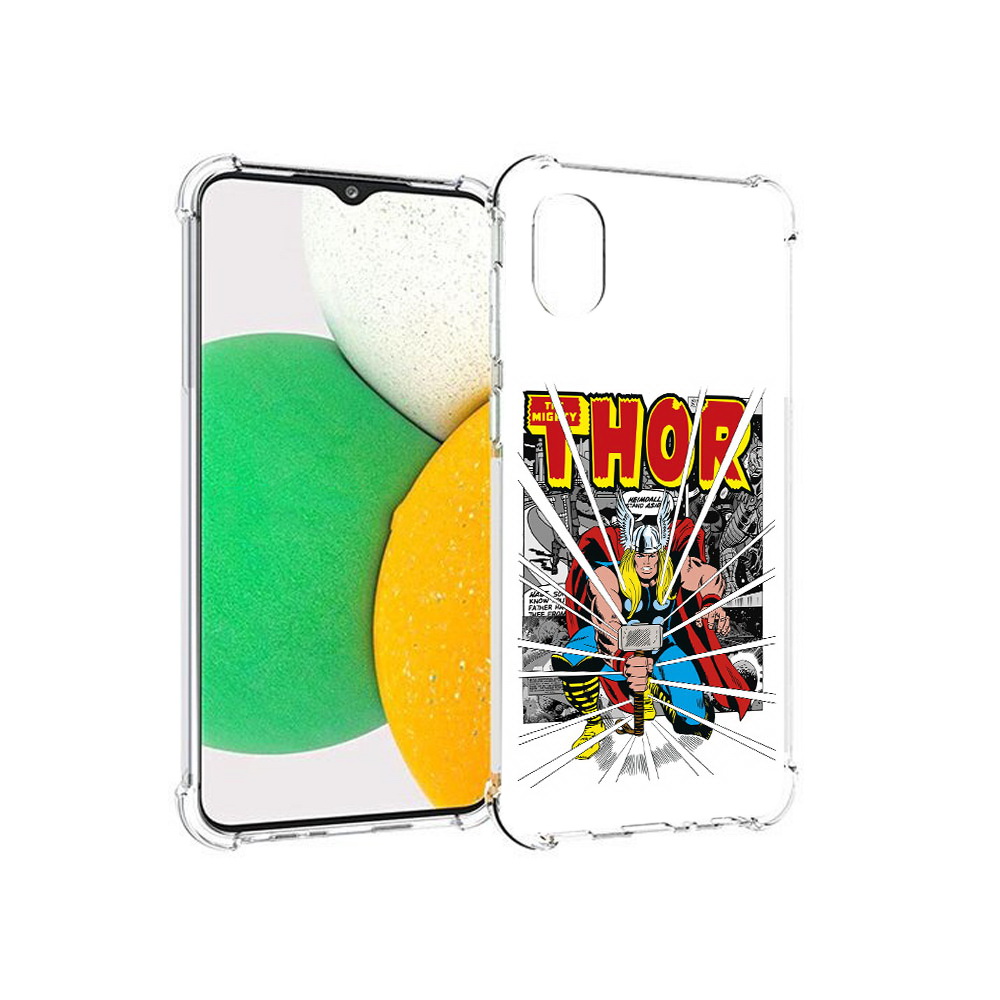 

Чехол MyPads Tocco для Samsung Galaxy A03 Core тор рисунок (PT224480.538.647), Прозрачный, Tocco
