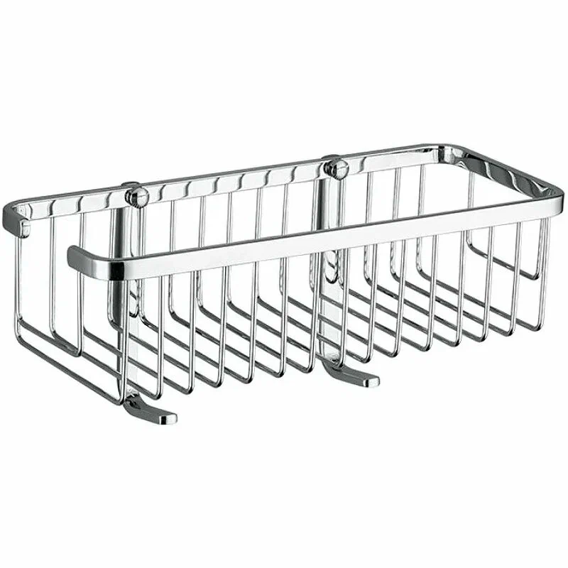 

Полка c крючками FRAP F353 13.2х29.5х13.1 хром, F353