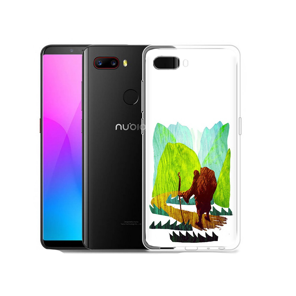 Чехол MyPads Tocco для ZTE Nubia Z18 Лесная тропа (PT115657.463.106)