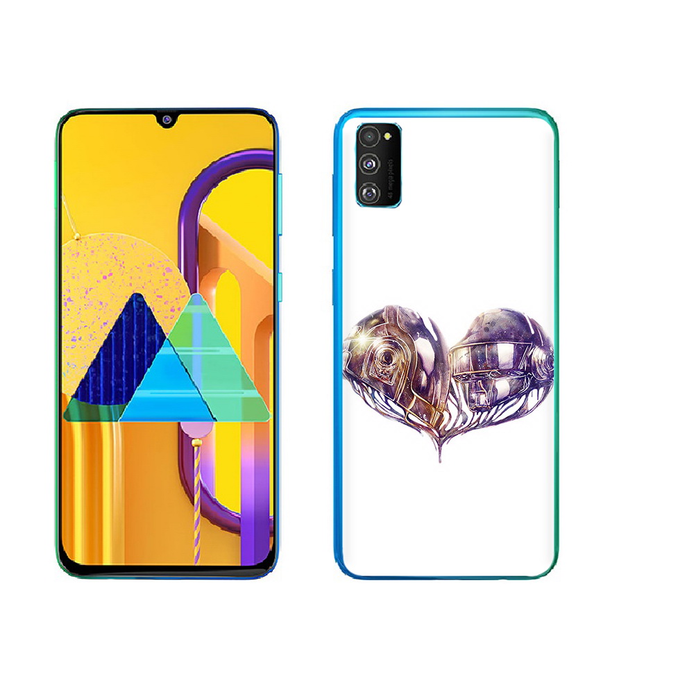 

Чехол MyPads Tocco для Samsung Galaxy M23 сердце абстракция (PT227329.604.596), Прозрачный, Tocco