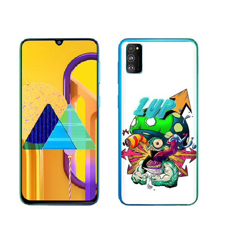 

Чехол MyPads Tocco для Samsung Galaxy M23 сильный гриб абстракция (PT227329.604.599), Прозрачный, Tocco