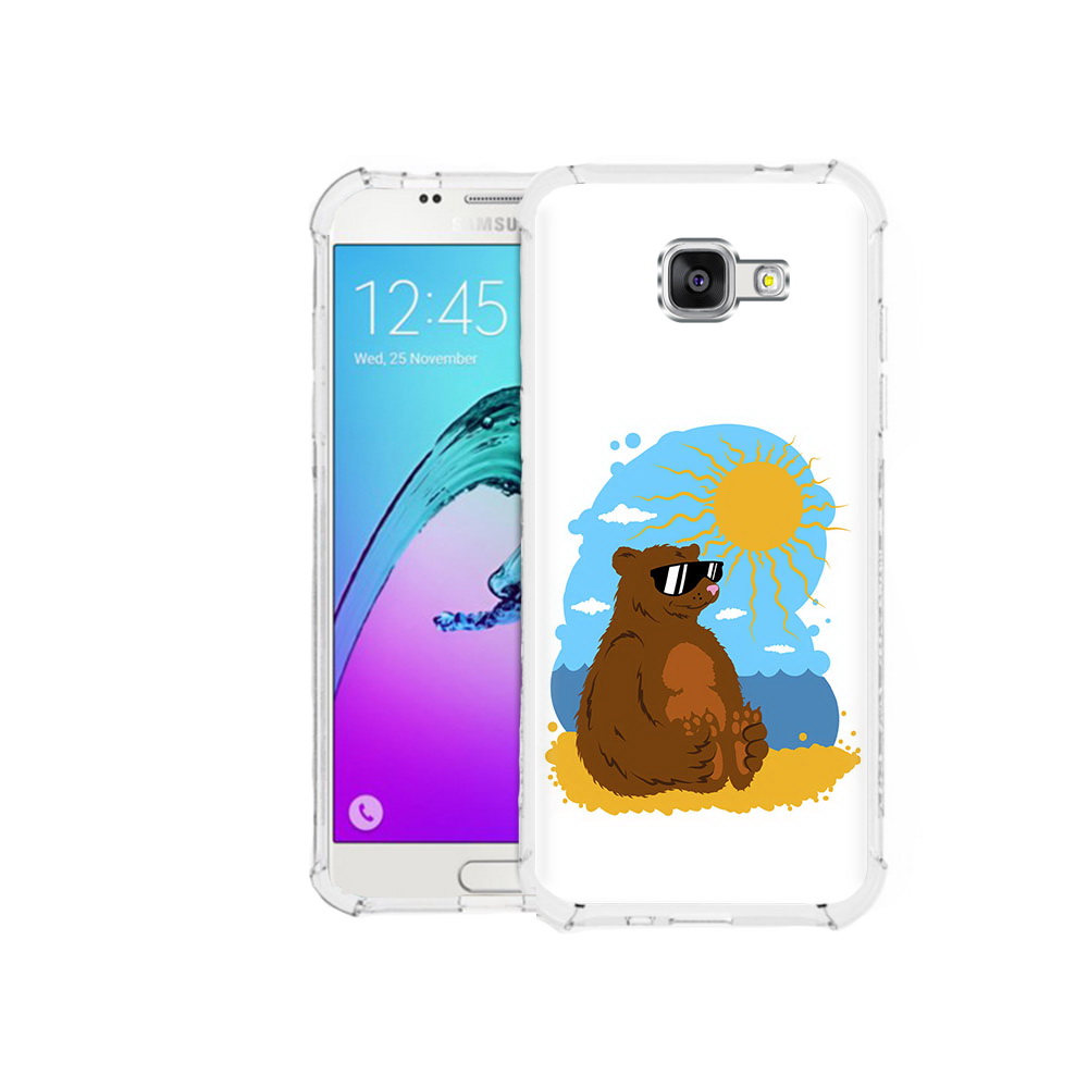 

Чехол MyPads Tocco для Samsung Galaxy A5 (2016) медведь на чиле (PT25252.581.468), Прозрачный, Tocco