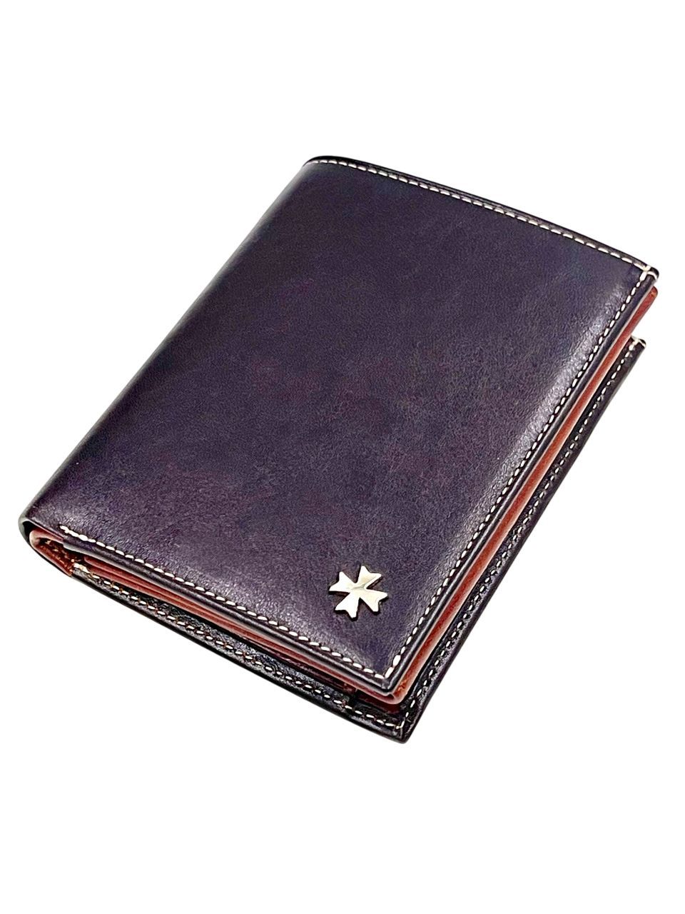 

Портмоне мужское Narvin 9696 vegetta brown, Коричневый, 9696