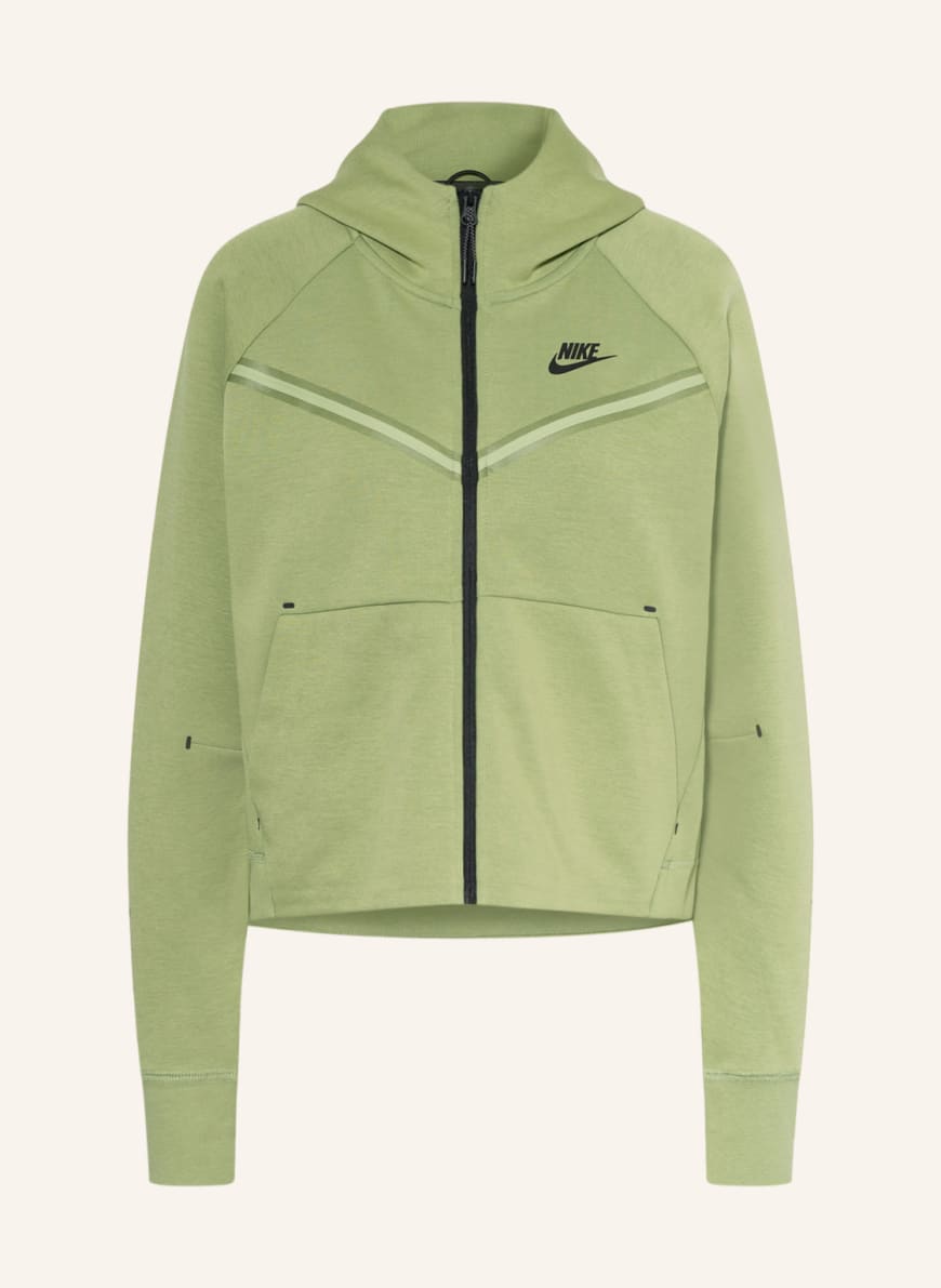 Толстовка женская Nike 1001112257 зеленая XS (доставка из-за рубежа)