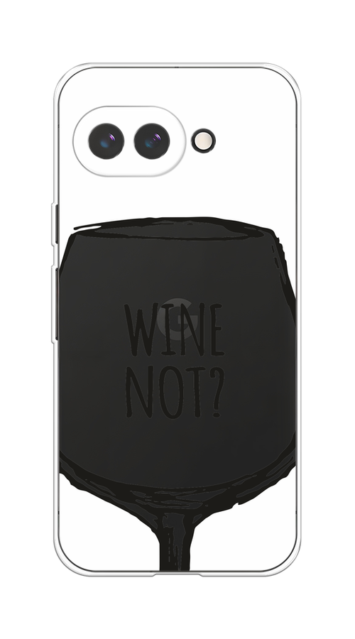 

Чехол на Google Pixel 9a Wine not white, Белый, 272250-1