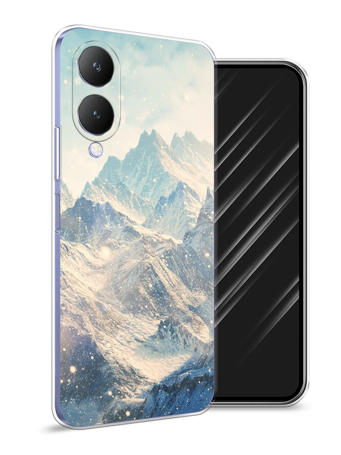 

Чехол Awog на Vivo Y17s "Горы 4", Бирюзовый, 269850-1