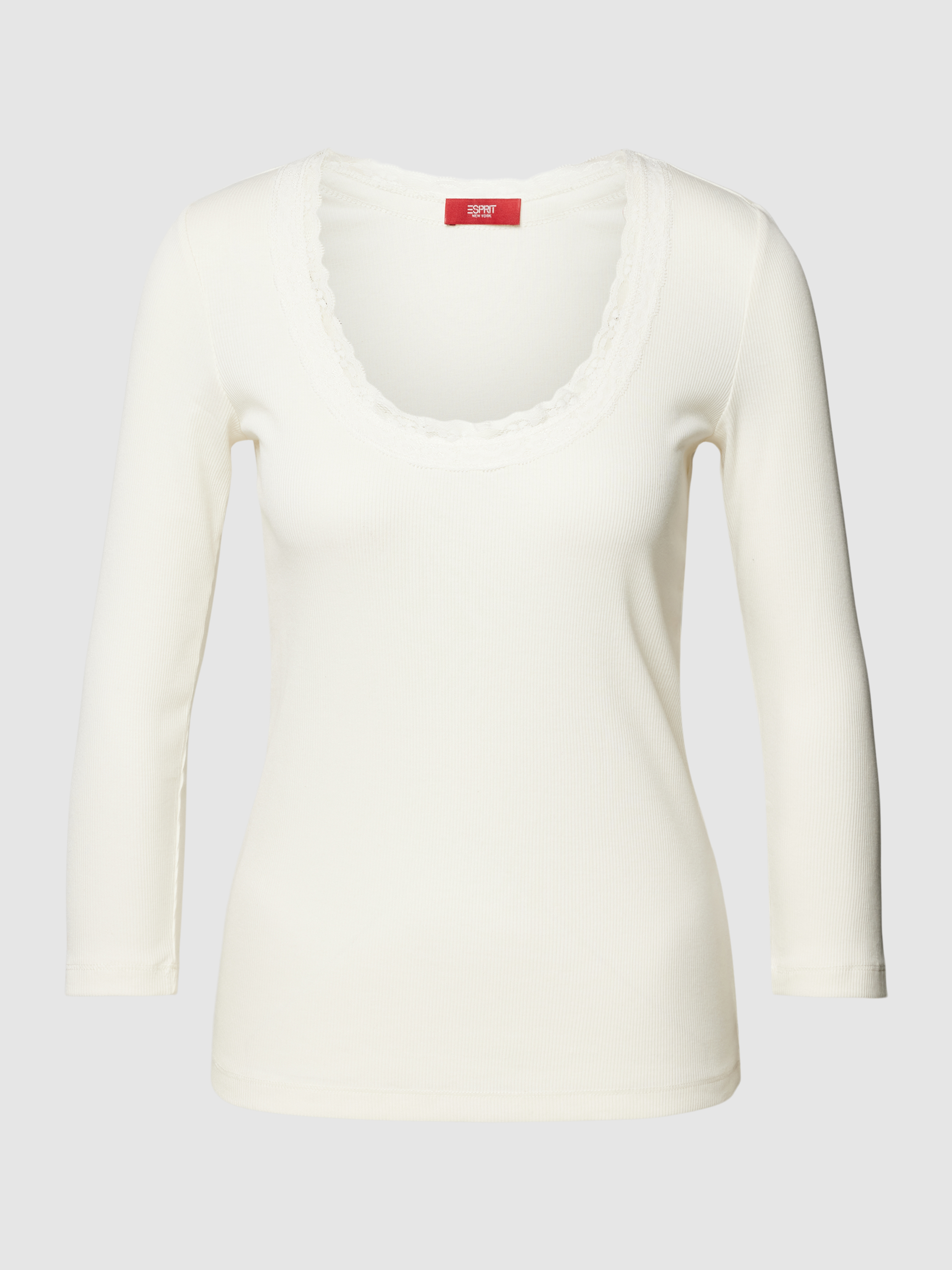 

Лонгслив женский Esprit 1879030 белый 2XL (доставка из-за рубежа), 1879030