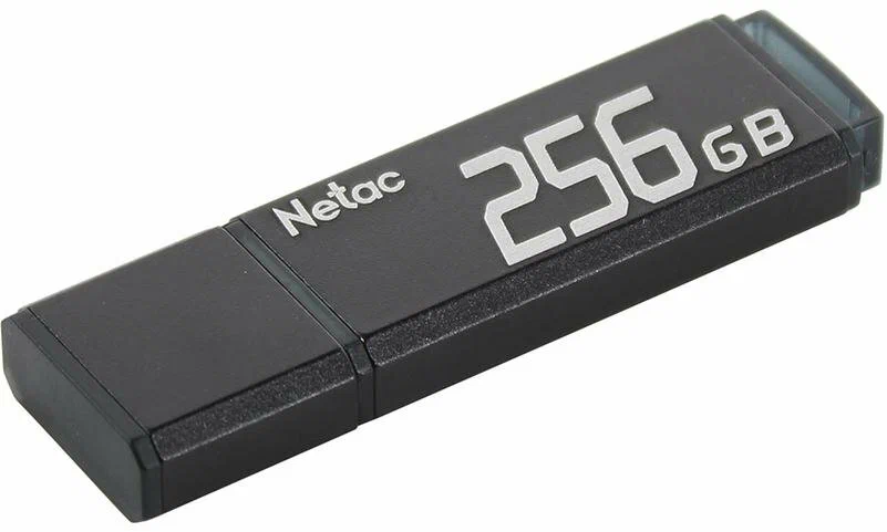 

Флешка Netac U351 256 ГБ Черный (NT03U351N-256G-30BK)