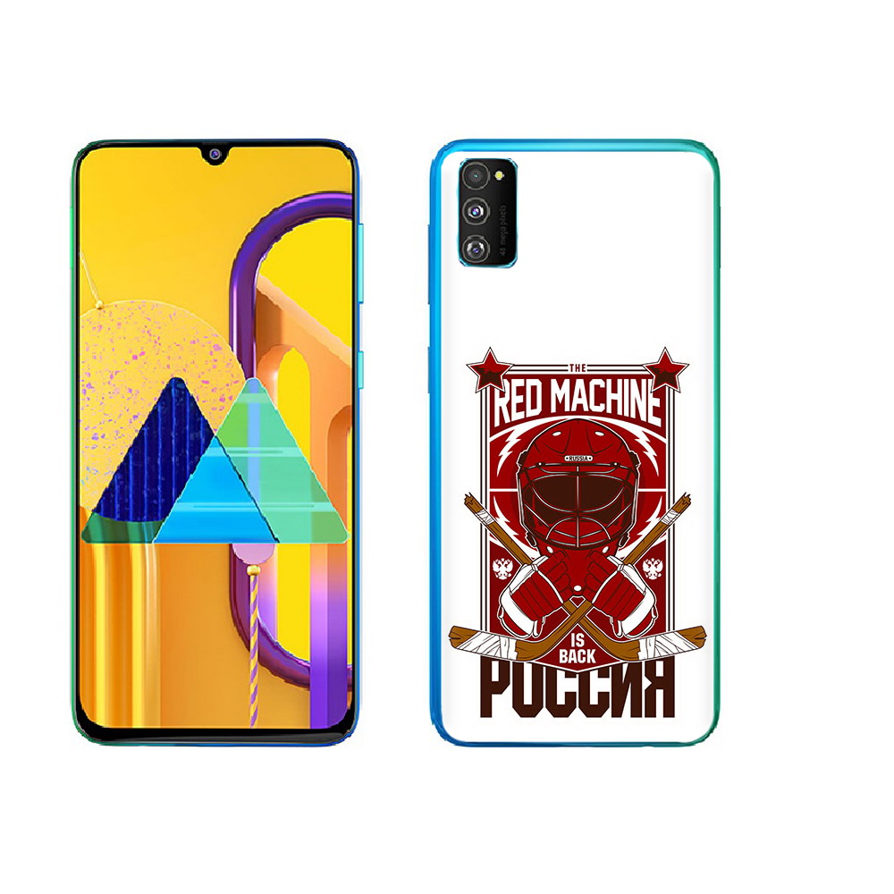 

Чехол MyPads Tocco для Samsung Galaxy M23 хоккей россия (PT227329.604.666), Прозрачный, Tocco