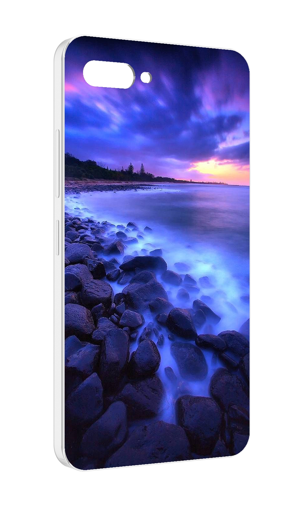 

Чехол MyPads неоновый берег для ITEL A25 / ITEL A25 Pro / ITEL A35, Прозрачный, Tocco