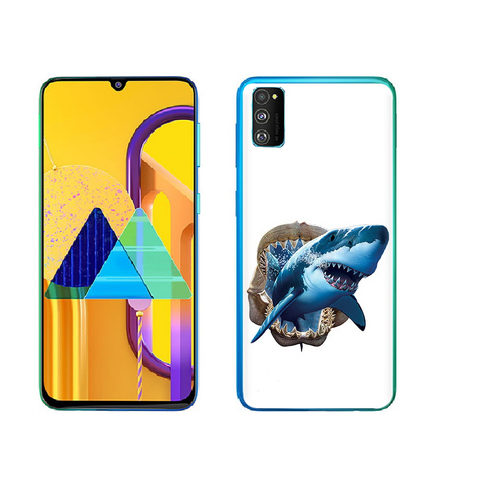 

Чехол MyPads Tocco для Samsung Galaxy M23 челюсти (PT227329.604.675), Прозрачный, Tocco