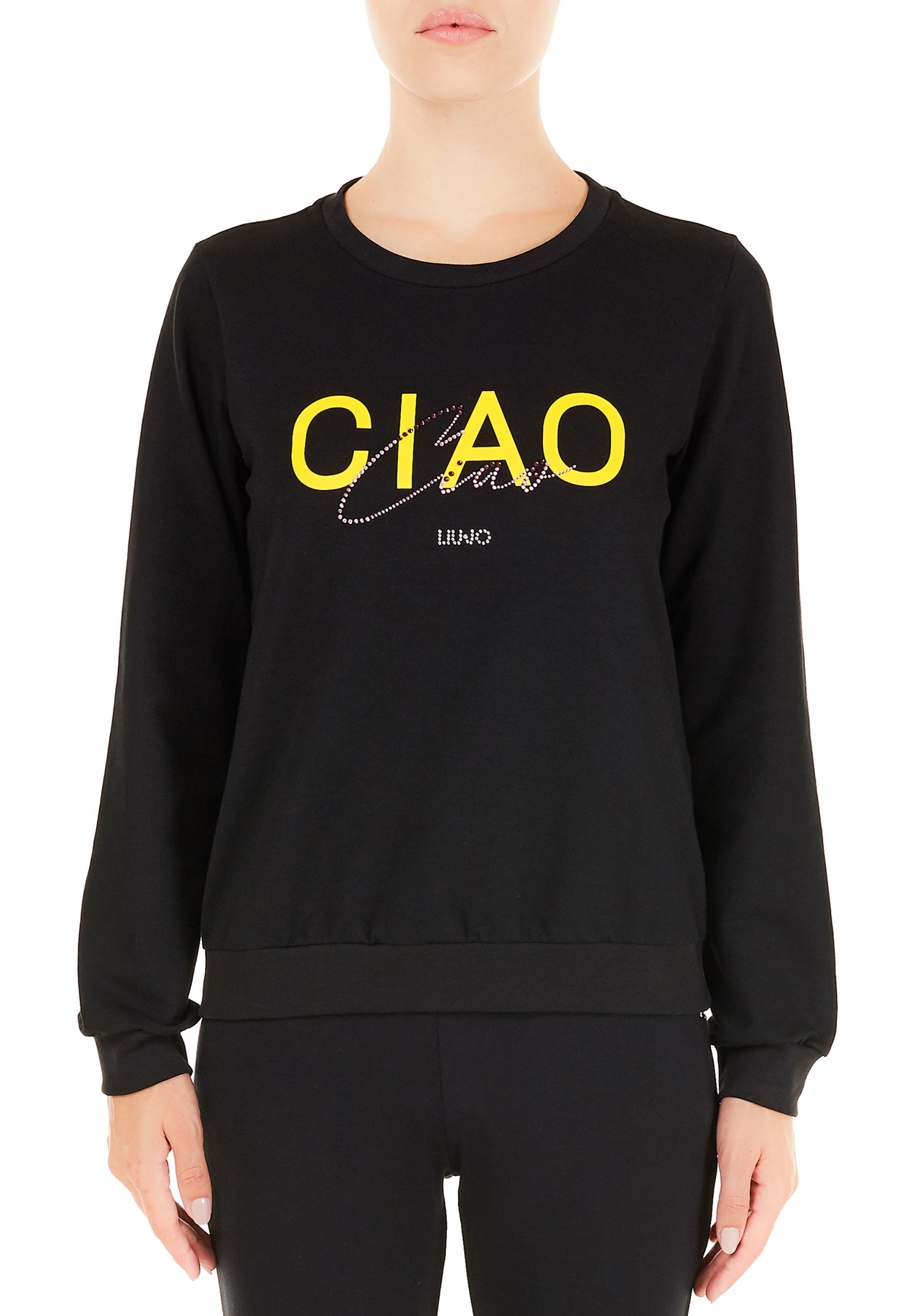 

Свитшот женский Liu Jo 126153 черный S, 126153