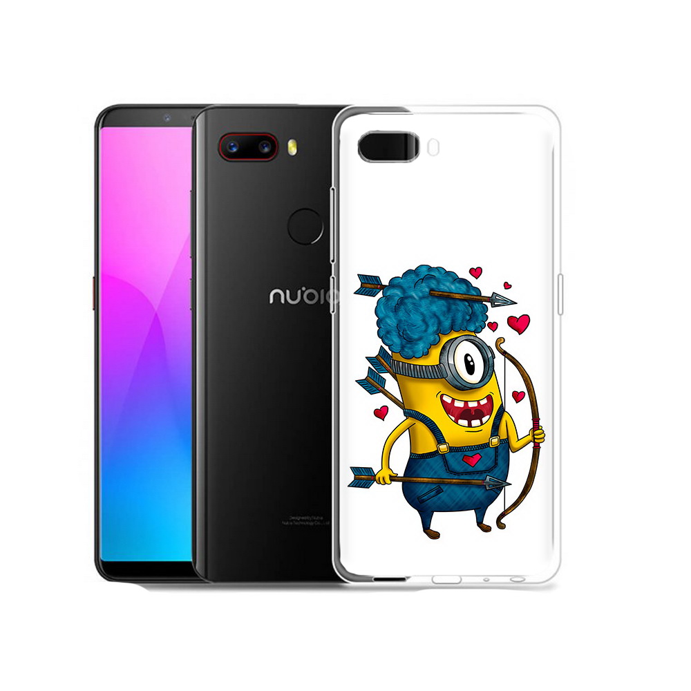 

Чехол MyPads Tocco для ZTE Nubia Z18 Миньон купидон (PT115657.463.117), Прозрачный, Tocco