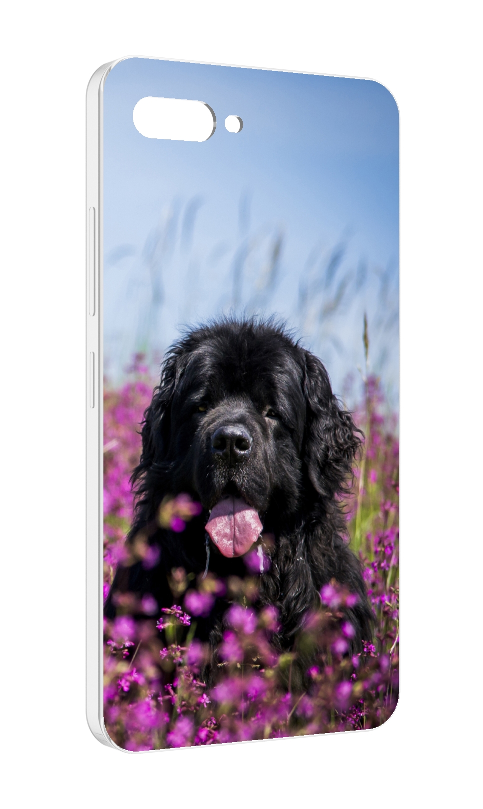 

Чехол MyPads ньюфаундлед для ITEL A25 / ITEL A25 Pro / ITEL A35, Прозрачный, Tocco