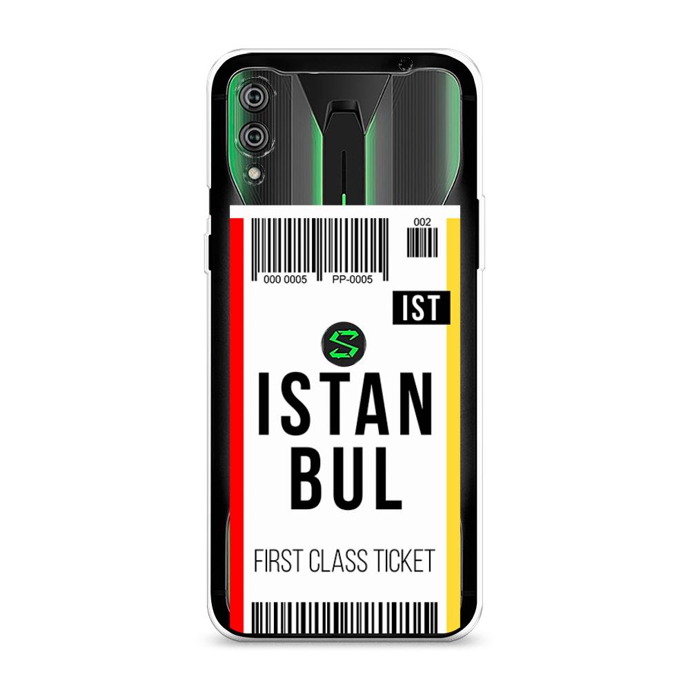 

Чехол на Xiaomi Black Shark 2"Билет в Стамбул", Белый;черный;красный, 36450-6
