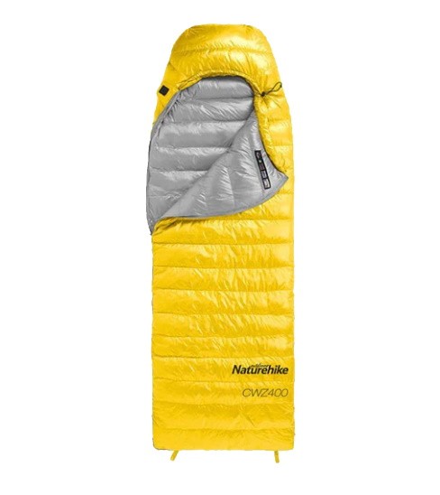 Спальник Naturehike CWZ400 Down envelope yellow р.L (Apricot)