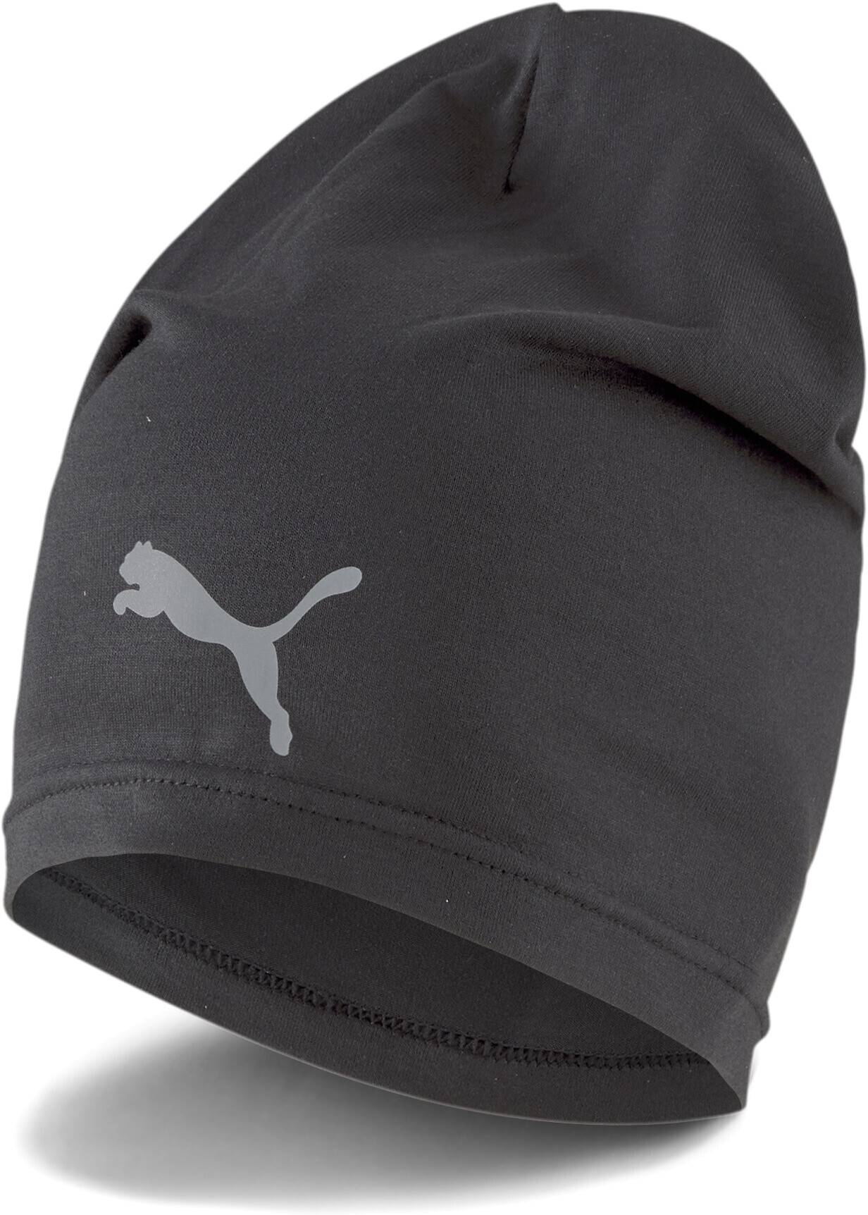 Шапка унисекс Puma Slouchy Cuffles Running Beanie 2346901 черная PUMA черный