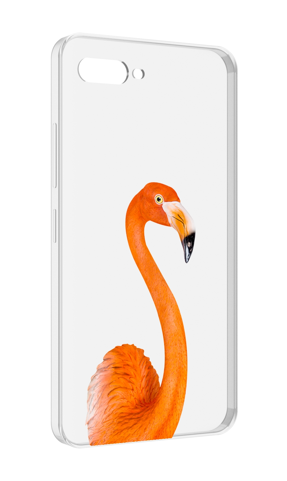 

Чехол MyPads оранжевый-фламинго для ITEL A25 / ITEL A25 Pro / ITEL A35, Прозрачный, Tocco
