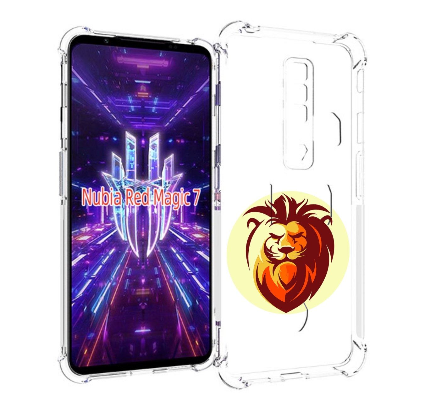 Чехол MyPads Картинка-Лев для ZTE Nubia Red Magic 7