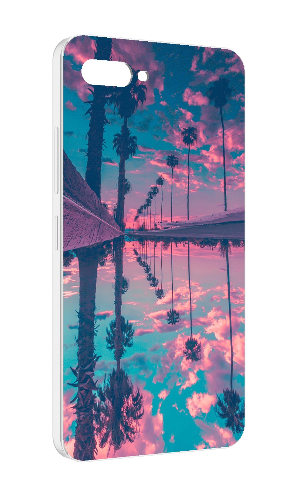 

Чехол MyPads отражение-пальм для ITEL A25 / ITEL A25 Pro / ITEL A35, Прозрачный, Tocco