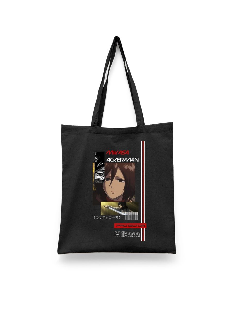 

Шоппер унисекс СувенирShop ANAT10, черный, ANAT10