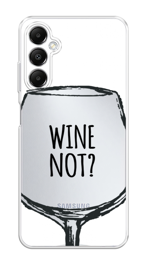 

Чехол на Samsung Galaxy A05s "Wine not white", Белый, 2108850-1