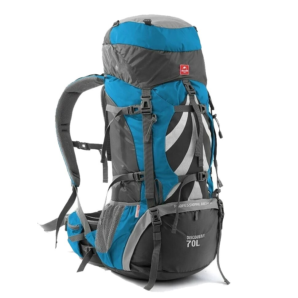 

Рюкзак Naturehike Discovery mediterranean Blue 70л