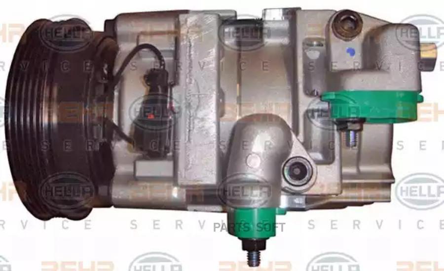 

Компрессор Системы Кондиционирования, 12 HELLA PAGID арт. 8FK351273121