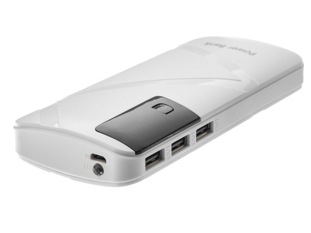 

Внешний аккумулятор Luazon PB-05 6000mAh White 4311108, PB-05