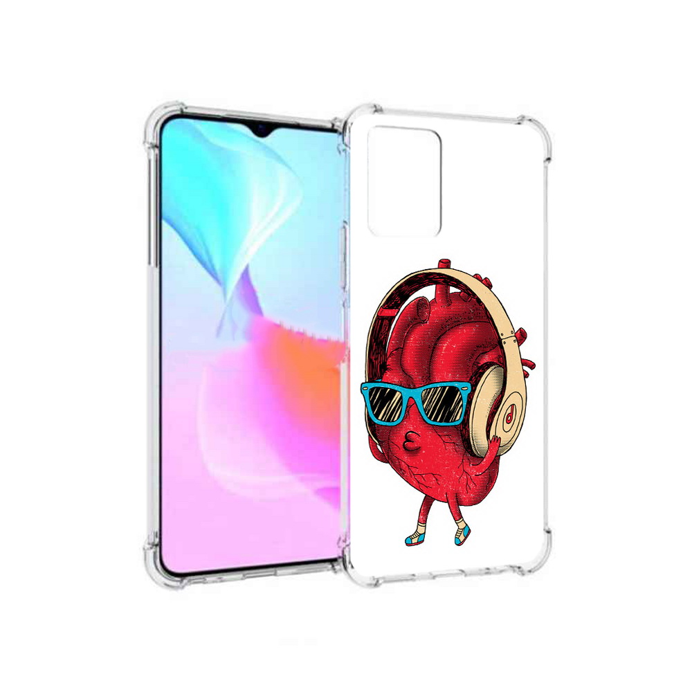 

Чехол MyPads Tocco для Vivo Y33s слушай сердце (PT226981.417.609), Прозрачный, Tocco
