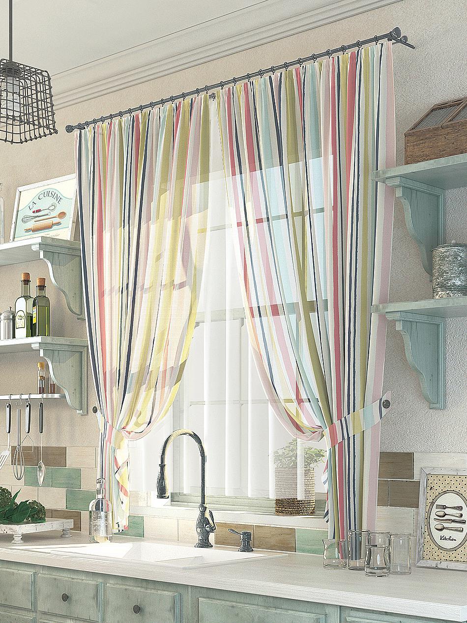 

Комплекты штор AT HOME Айзит высота 180 см, ширина 150 см, Белый, 976020