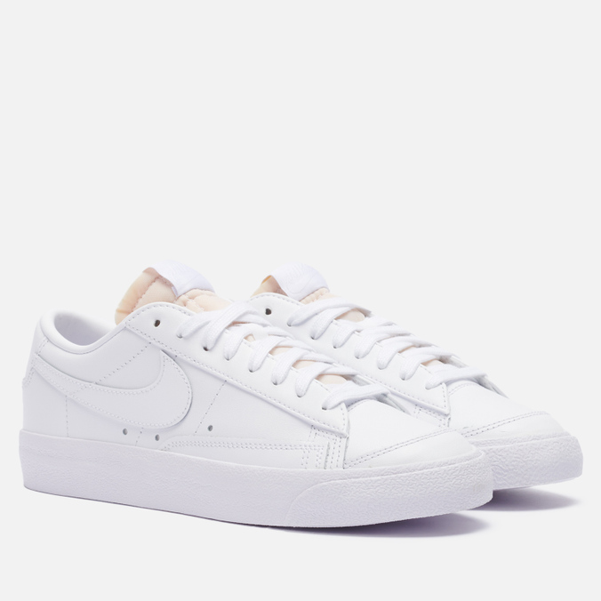 фото Кроссовки женские nike blazer low 77 белые 8.5 us