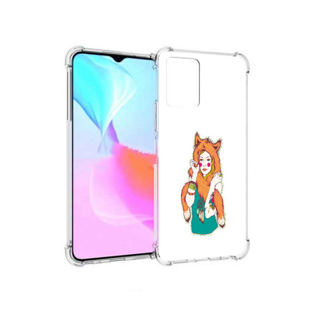 

Чехол MyPads Tocco для Vivo Y33s Девушка лиса (PT226981.417.62), Прозрачный, Tocco