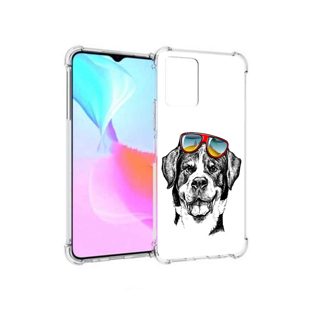 

Чехол MyPads Tocco для Vivo Y33s счастливая собака (PT226981.417.631), Прозрачный, Tocco