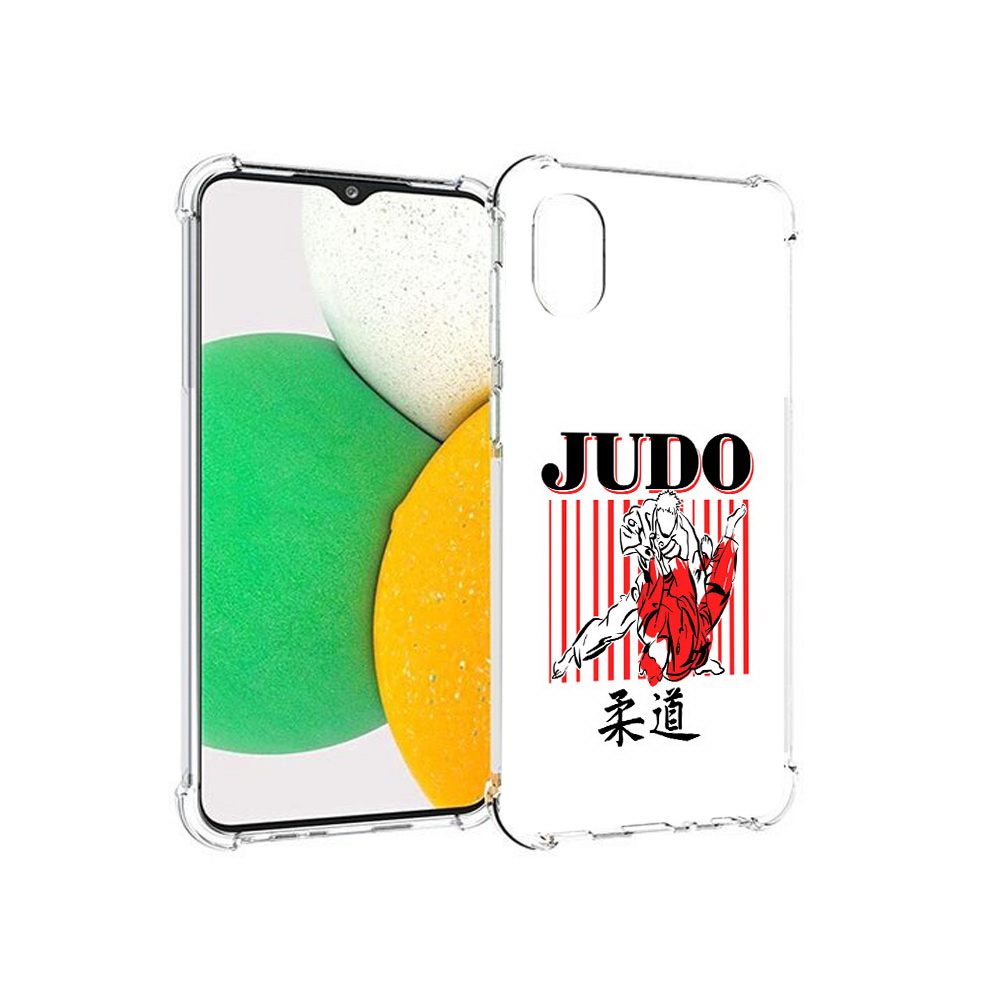 

Чехол MyPads Tocco для Samsung Galaxy A03 Core Дзюдо (PT224480.538.66), Прозрачный, Tocco