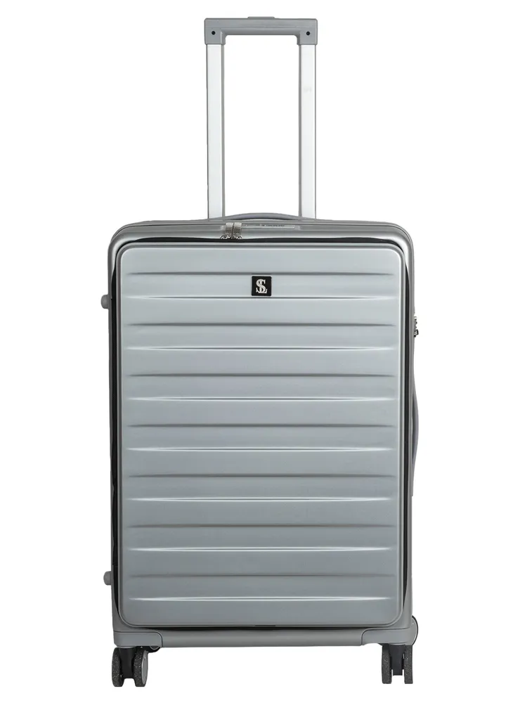 

Чемодан унисекс Supra Luggage STS-1009 серебристый, STS-1009