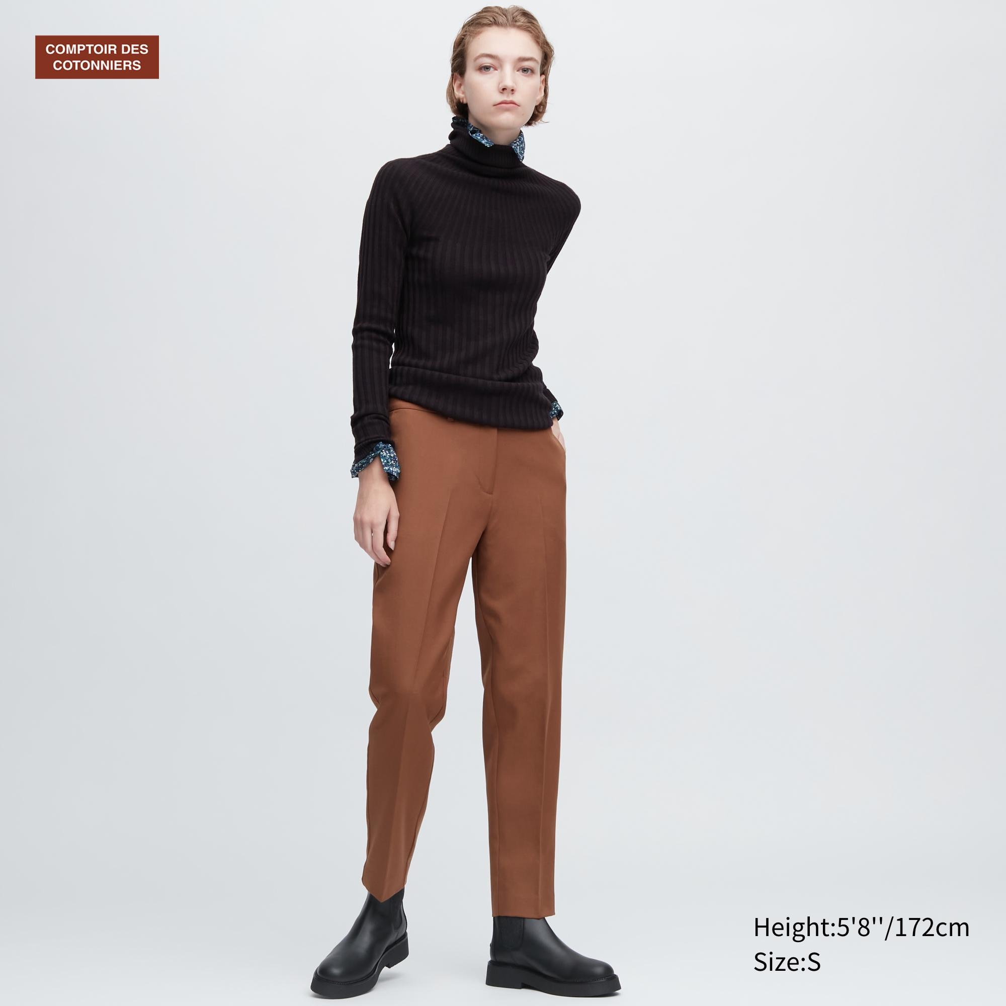 

Брюки женские UNIQLO 458845COL18 красные XS (доставка из-за рубежа), 458845COL18