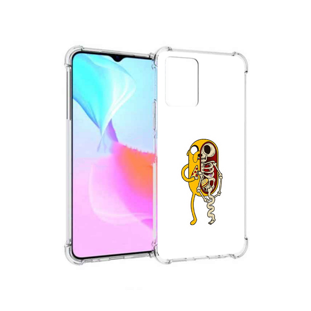 

Чехол MyPads Tocco для Vivo Y33s Джейк скелет (PT226981.417.64), Прозрачный, Tocco