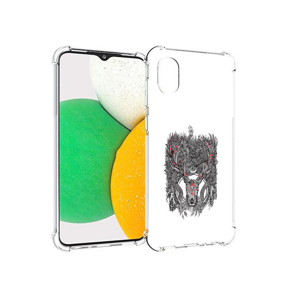 

Чехол MyPads Tocco для Samsung Galaxy A03 Core Дизайнерские_676 (PT224480.538.67), Прозрачный, Tocco