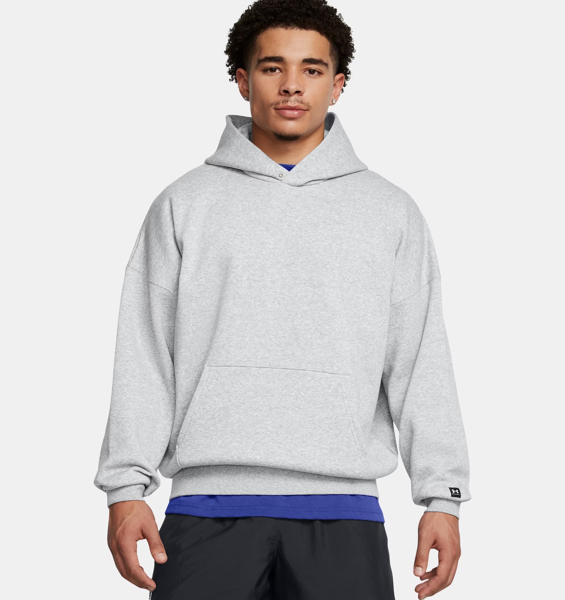 

Толстовка мужская Under Armour 1387779 серая M, Серый, 1387779