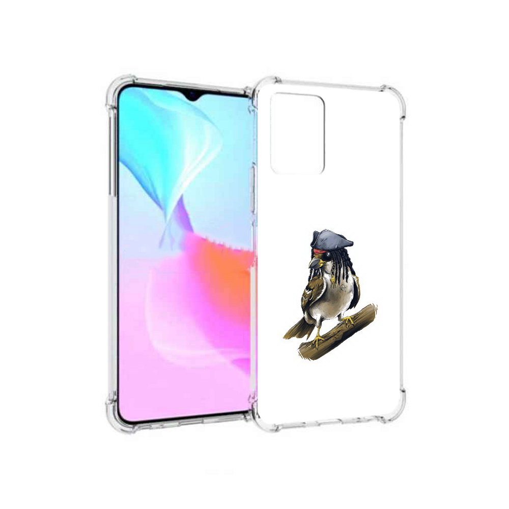 

Чехол MyPads Tocco для Vivo Y33s Джек воробей (PT226981.417.65), Прозрачный, Tocco